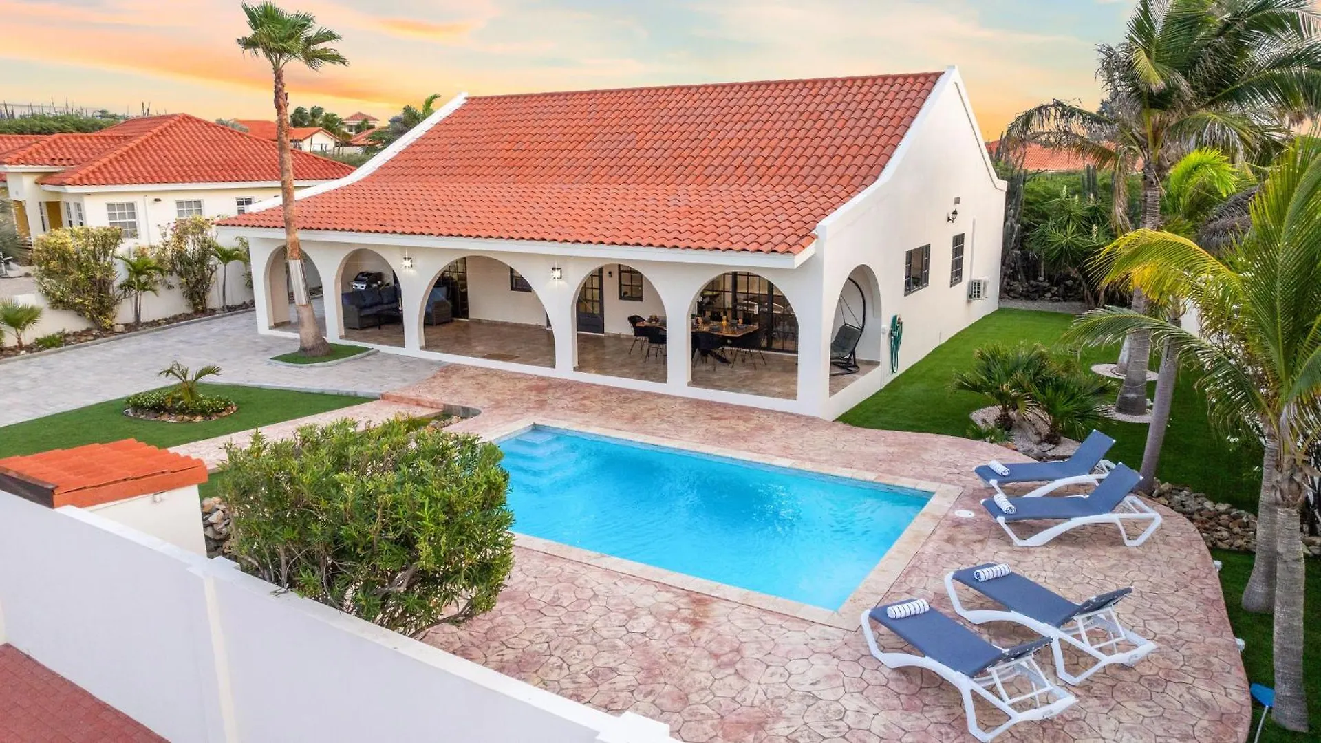 Luxe 3Br And 3Ba Villa W Pool Villa Leone By Bocobay Palm Beach Aruba